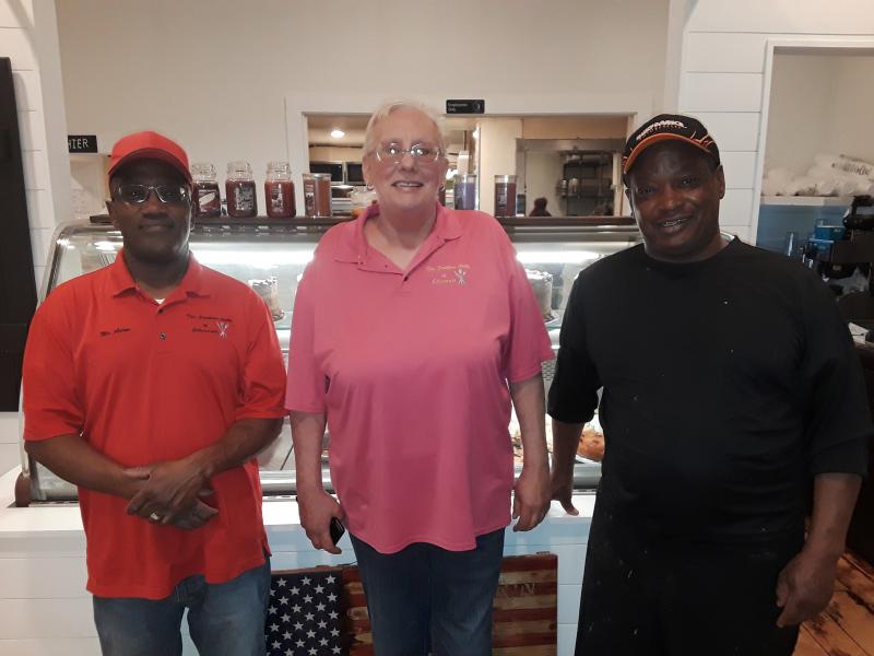 Welcoming guests to the Southern Grille in Ellendale are (l-r) Aaron White, host; Claire Parker, server; and Ron White, owner. SUBMITTED PHOTOS